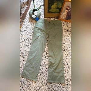 Khaki's & Co. Size 8, green boot cut/ flared pants